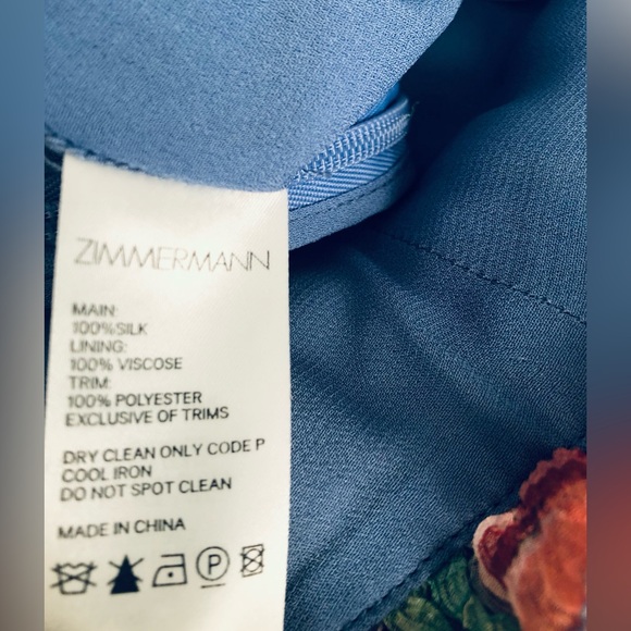 Zimmermann Bellitude Corset Jumpsuit Floral - Picture 6 of 11